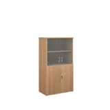 Combination units 1440mm high standard combination units with wood and glass doors