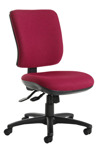 Task & operator seating Senza high back with no arms