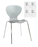 Sienna one piece shell chair