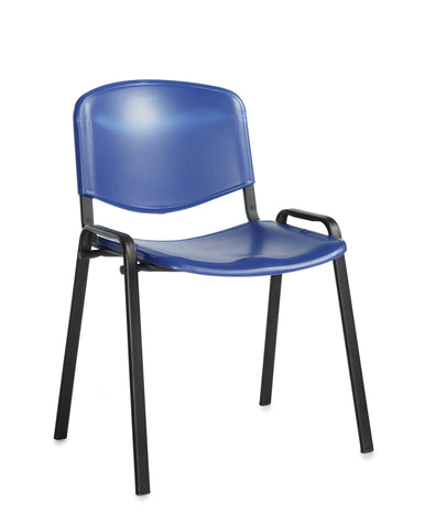 Conference & meeting seating  Plastic stacking chair with no arms