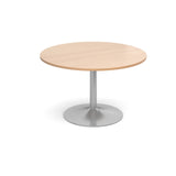 Trumpet base 1200 circular boardroom tables