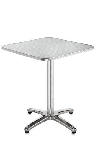 Café tables Square aluminium table