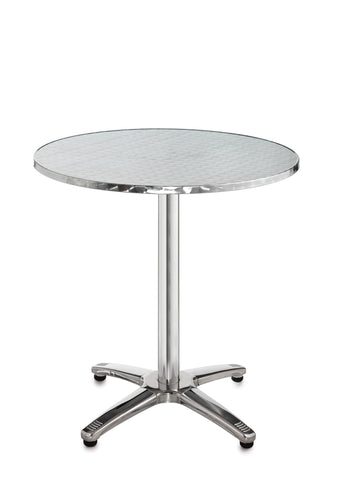 Café tables Round aluminium table