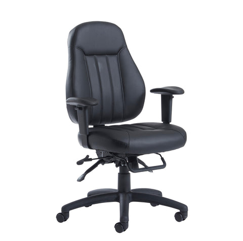 24hr & ergonomic seating  Zeus medium back 24 hour task chair 